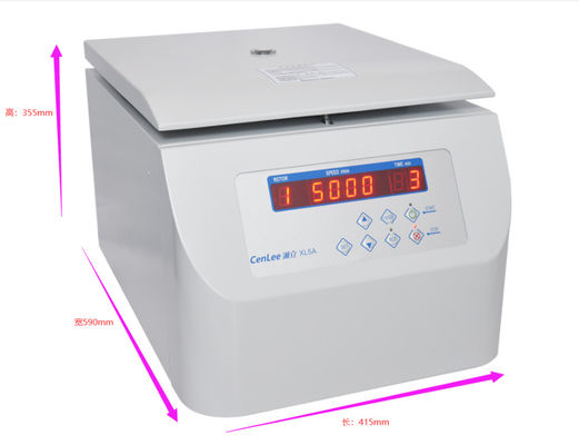 Un buon prezzo. L'orizzontale di XL5A oscilla fuori la centrifuga a bassa velocità PRP del laboratorio del rotore in linea