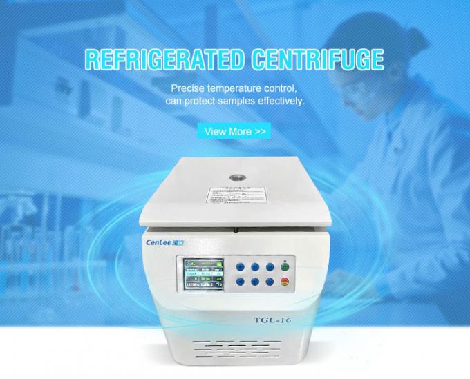 Centrifugatrice frigorifera TGL-16 a alta velocità, 21532xg, capacità 90 ml, da -20°C a +40°C 1