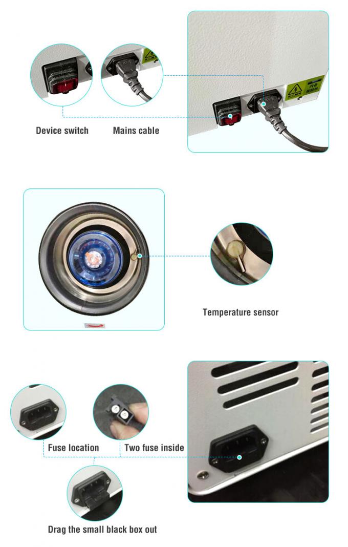 Centrifugatrice frigorifera TGL-16 a alta velocità, 21532xg, capacità 90 ml, da -20°C a +40°C 5