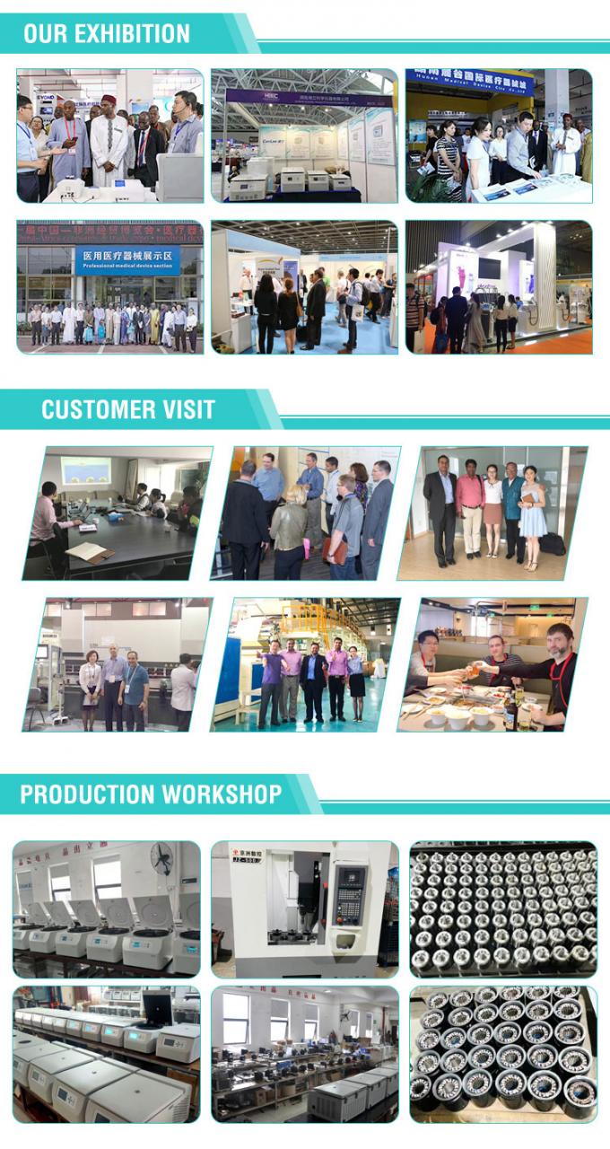 Centrifugatrice frigorifera TGL-16 a alta velocità, 21532xg, capacità 90 ml, da -20°C a +40°C 9