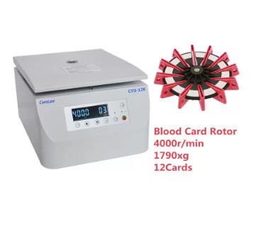 Un buon prezzo. Centrifuga medica dei campioni del plasma sanguigno delle centrifughe del motore di CC di modo di RCF/PRM dell'azionamento della carta senza spazzola del sangue in linea