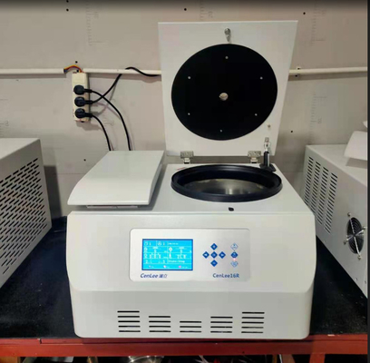 Un buon prezzo. Centrifuga ad alta velocità refrigerata 16000rpm 6x100ml del laboratorio con il rotore fisso di angolo in linea