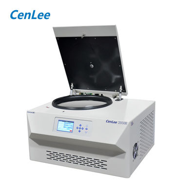 Un buon prezzo. CenLee2050R Centrifugatrice a tavola refrigerata 20500 giri al minuto 3000ml 4x750ml Centrifugatrice ad alta velocità rotore ad angolo fisso in linea