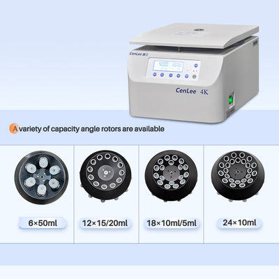 Cenlee 4K Motore senza spazzole Benchtop Centrifughe auto-equilibranti per la separazione del plasma sanguigno