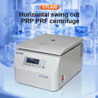 CTL420 Centrifuga di laboratorio per la separazione del plasma PRP Centrifuga di bilanciamento automatico con motore senza spazzole DC