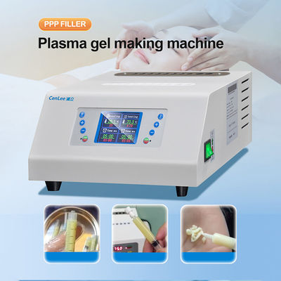 Macchina per la produzione di gel plasmatico con riempitore PPP ad alta capacità Rumore dB ≤ 55 Max. Capacità 10*10 ml