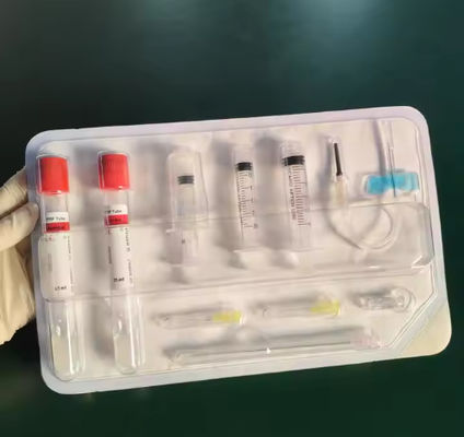 Un buon prezzo. 10 ml e 15 ml di tubi PRP per centrifugazione Kit di plasma ricco di piastrine con gel ACD e UPS per il ringiovanimento della pelle in linea