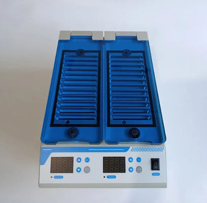 Un buon prezzo. Due camere di incubazione di lavoro indipendente 37C Carte del gruppo sanguigno Carte di gel Incubatore in linea