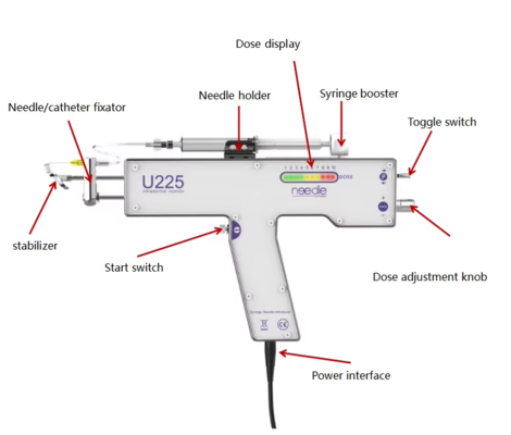Prezzo di fabbrica Mesoterapia macchina di iniezione Mesogun senza ago Mesoterapia macchina di iniezione senza ago per i peli della pelle del viso