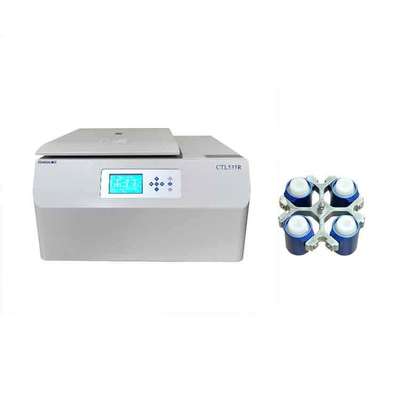 Un buon prezzo. Table Top Low Speed Refrigerated Centrifuge with 4 x 500 ml Capacity and 5350r/min Max Speed in linea