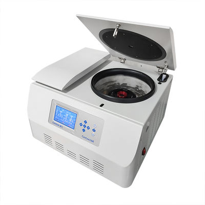 Un buon prezzo. ISO13485 Certified Refrigerated Centrifuge with 6x100ml Capacity and -20℃~+40℃ Temperature Range in linea