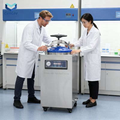 Un buon prezzo. Automatic Control Vertical Sterilizer with LCD Touch Screen in linea