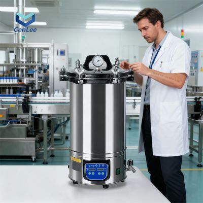 Un buon prezzo. User-Friendly Steam Sterilizer with Automatic Fault Detection in linea