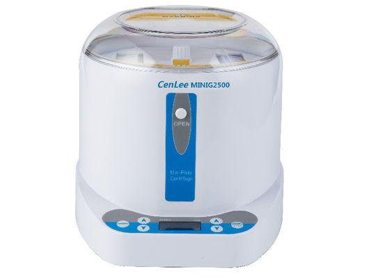 Un buon prezzo. esposizione LCD del filatore del piatto di PCR di 3000rpm 99sec/Min Microplate Centrifuge mini in linea