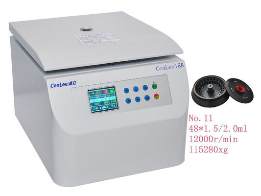 convertitore di frequenza rapido di rotazione di Benchtop di angolo di memoria 400ml della centrifuga fissa del rotore