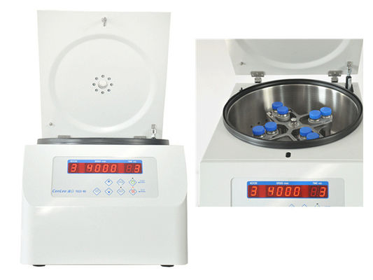 Un buon prezzo. Macchina a bassa velocità LCD della centrifuga del LED Benchtop, macchina farmaceutica della centrifuga 99min in linea