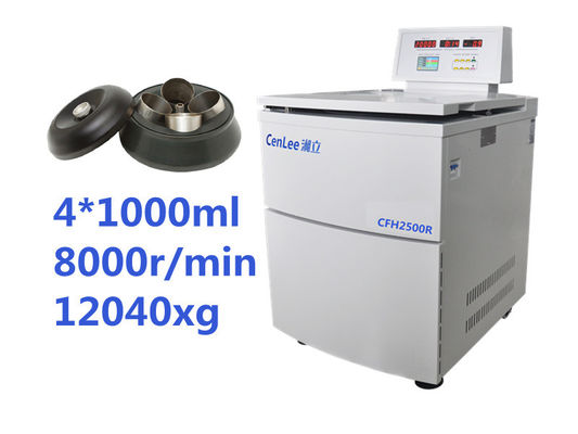 centrifuga 25000r/Superspeed Min Imbalance Protection di condizione del pavimento di 64800xg 4L