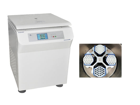 macchina refrigerata ad alta velocità della centrifuga dell'affissione a cristalli liquidi, grande centrifuga del volumn 3000ml, macchina refrigerata della centrifuga