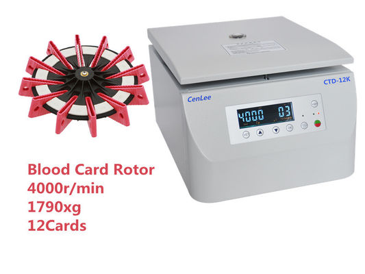 Un buon prezzo. La carta del sangue di 12 carte ha refrigerato il motore senza spazzola 1PH di CC di Microcentrifuge in linea