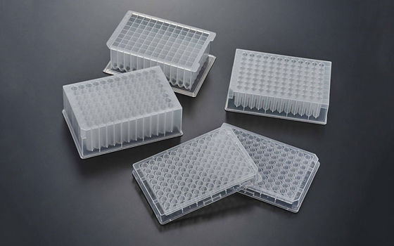 Un buon prezzo. 0.36ml dentellato accantona i tubi centrifughi del polipropilene 96 Deepwell in linea